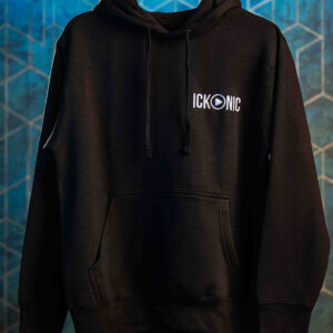 Ickonic Pull Over Hoodie Black