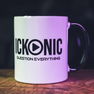 Ickonic Question Everything Mug - Front and Back Design